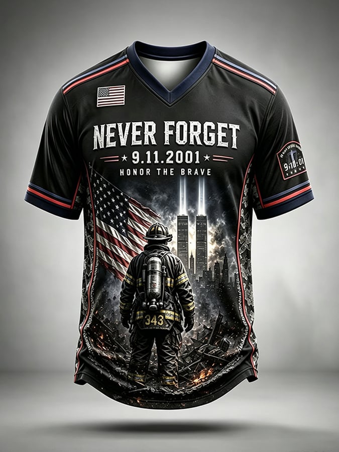 Men's 9.11 Never Forget Shirt